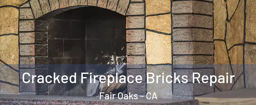  Cracked Fireplace Bricks Repair Fair Oaks - CA