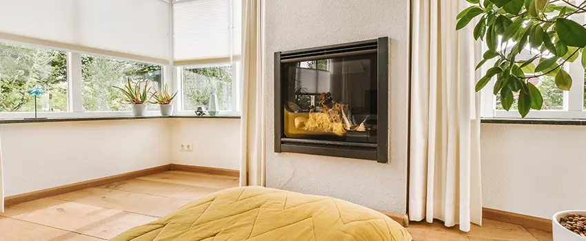 Residential Fireplace Ceramic Glass Installation in Fair Oaks, CA