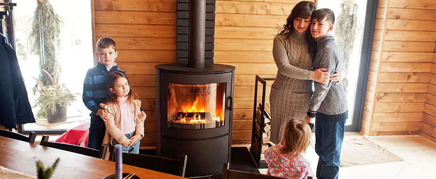 Morso Cast Iron Fireplace Insert Installation in Fair Oaks, California