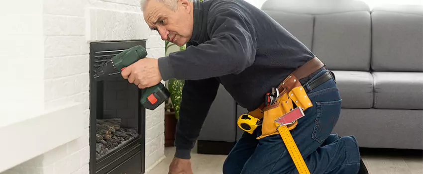 New Indoor Fireplace Installation in Fair Oaks, California