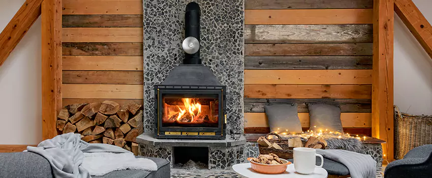 Thelin Hearth Products Direct Vent Gas Stove Fireplace Inspection in Fair Oaks, California